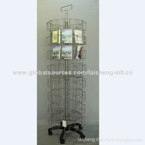 Rotating Card Display Rack